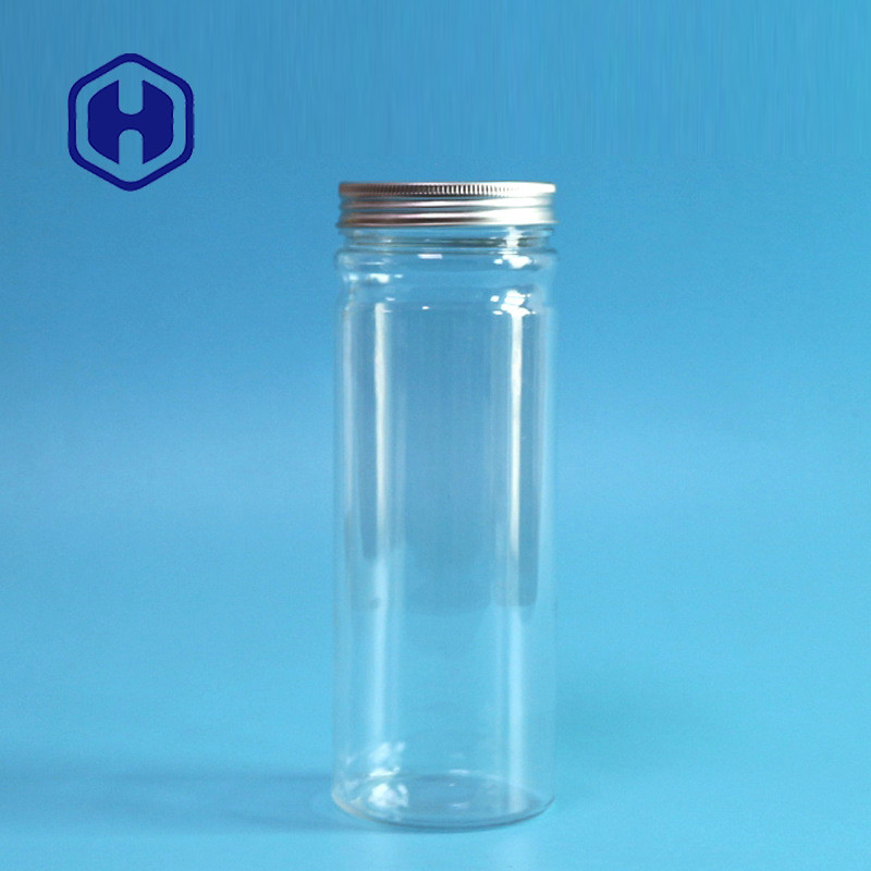 cubierta plástica de Mason Jar With Slim Aluminum de la comida del polvo del café de 400ml 13.5oz